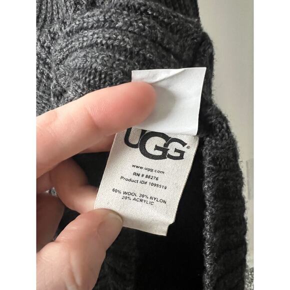 UGG Raelynn wool- blend sweater poncho style women's size small - Picture 3 of 5